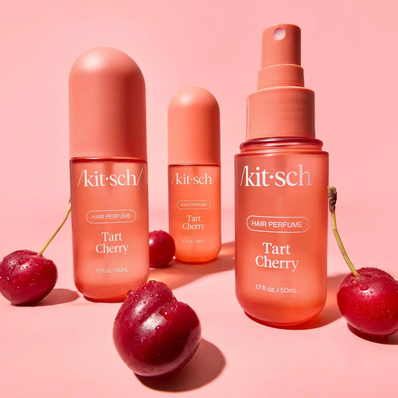 Kitsch Tart Cherry Hair Perfume – Odor-Eliminating, Vegan & Travel-Friendly – Hair Perfumes from Comfy Lifestyle