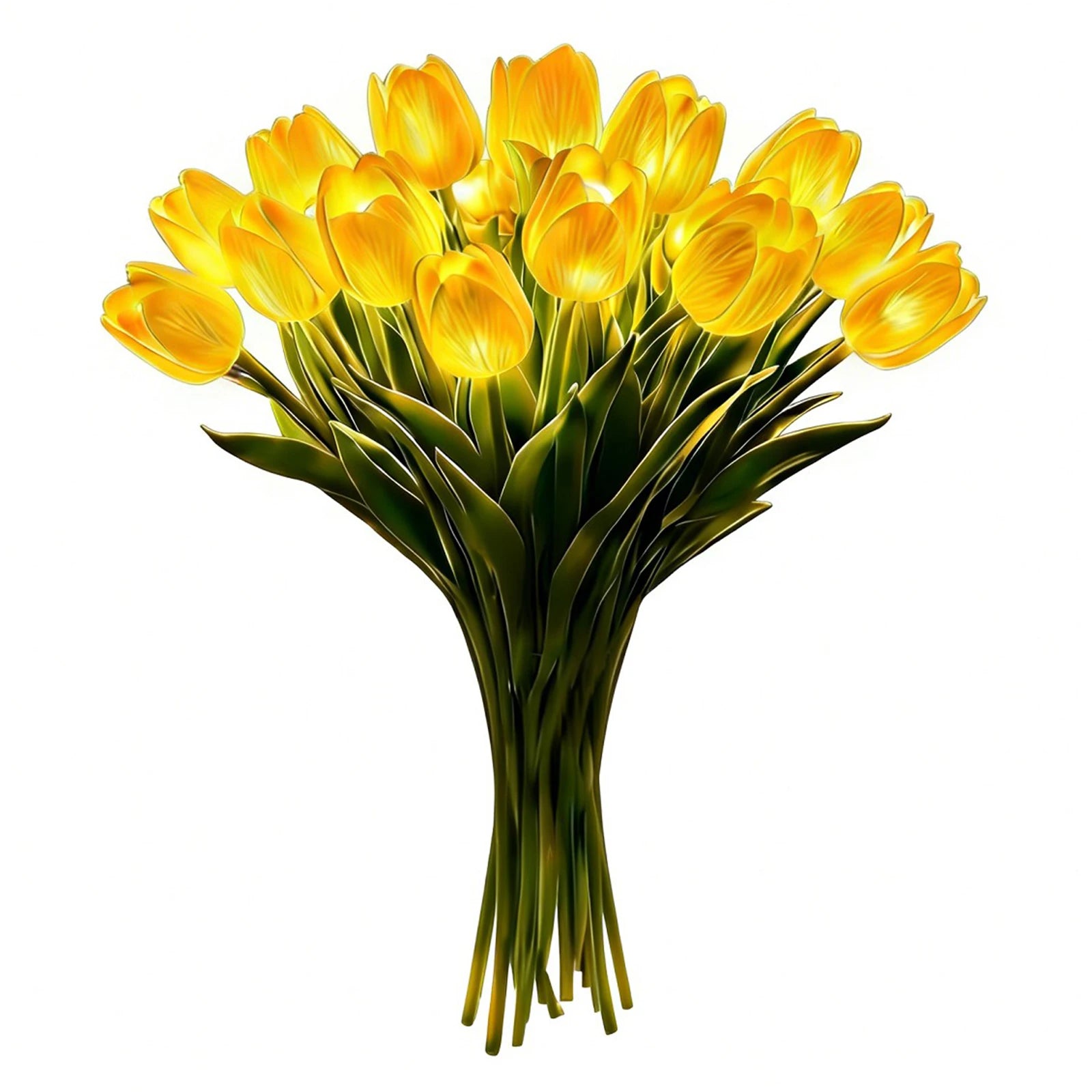 15-Piece Tulip LED Night Light Bouquet – Warm Ambient Flower Lamp for Bedroom & Bedside Decor – Lighting from Comfy Lifestyle