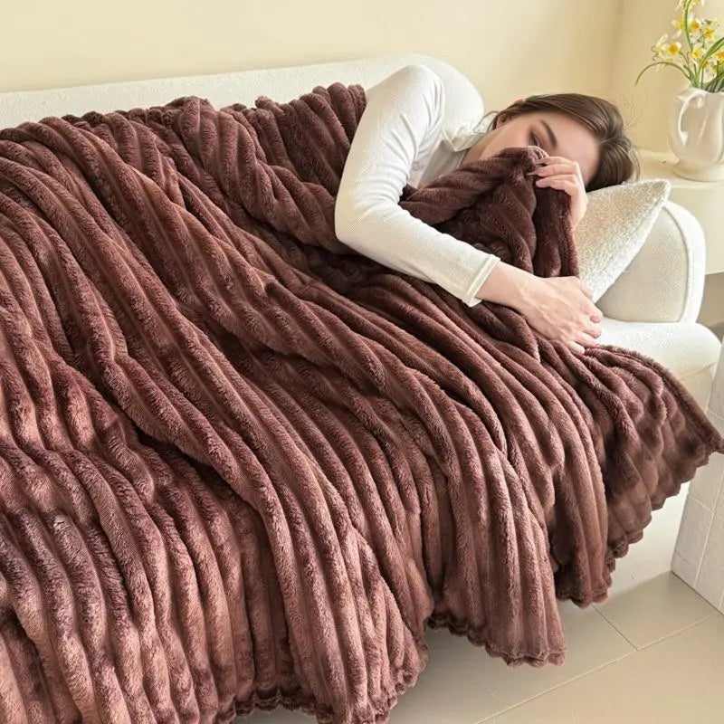 Solid Color Throw Blanket – Soft, Lightweight, All-Season Comfort – Throw Blankets from Comfy Lifestyle