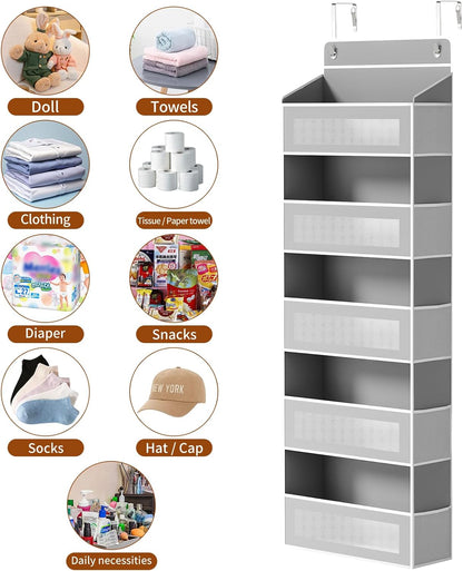 5-Tier Over Door Storage Organizer – 15 Pockets, Holds Up to 44 lbs – Household Storage Caddies from Comfy Lifestyle