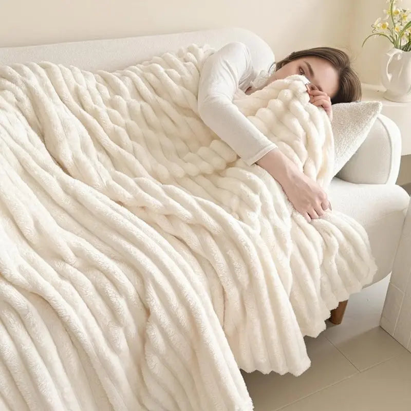 Solid Color Throw Blanket – Soft, Lightweight, All-Season Comfort – Throw Blankets from Comfy Lifestyle