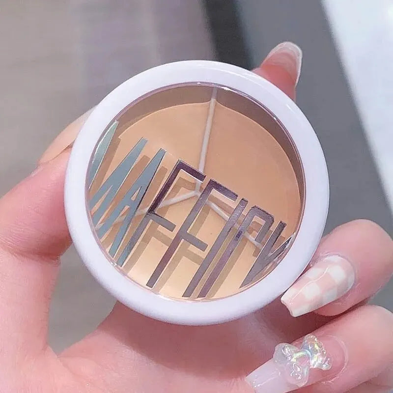 3-Color Concealer Palette | Full Coverage for Dark Circles, Blemishes & Scars