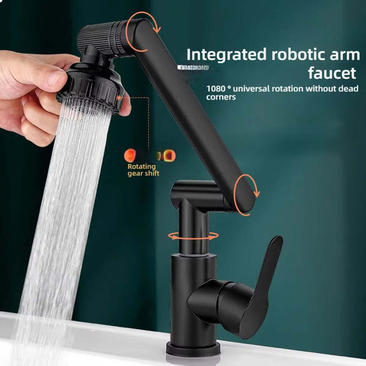 360 Degree Rotating Faucet Robotic Arm – Multi-Mode Kitchen & Bathroom – Faucets from Comfy Lifestyle