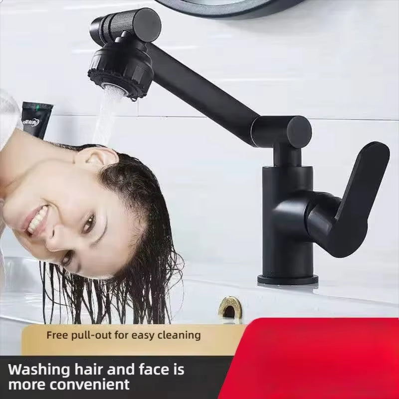360 Degree Rotating Faucet Robotic Arm – Multi-Mode Kitchen & Bathroom – Faucets from Comfy Lifestyle