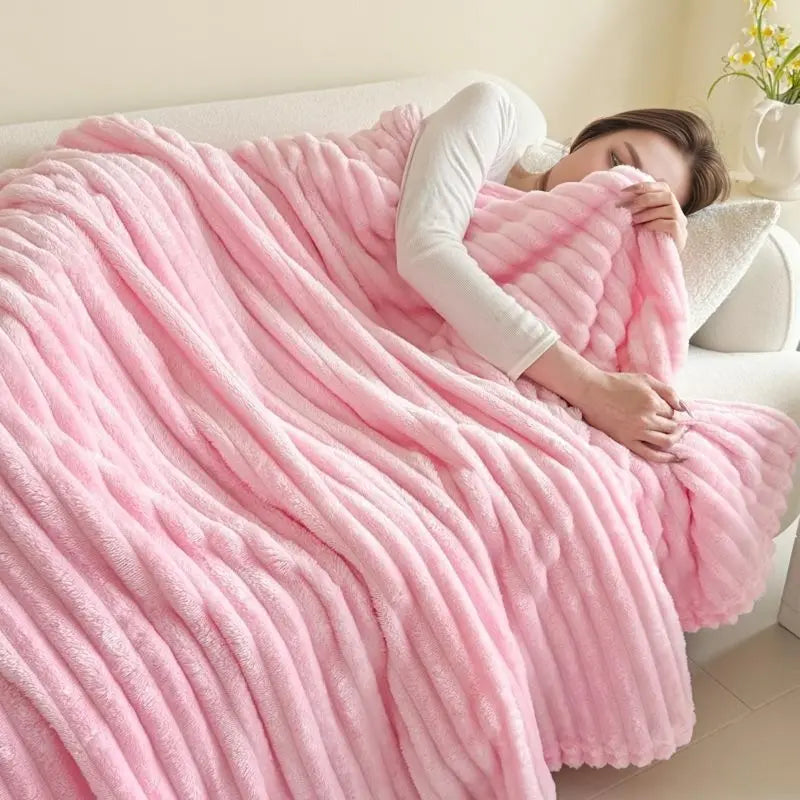 Solid Color Throw Blanket – Soft, Lightweight, All-Season Comfort – Throw Blankets from Comfy Lifestyle