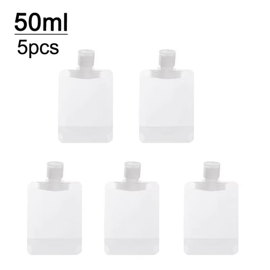 5-Piece Refillable Travel Bottle Set – 30ml, 50ml & 100ml Cosmetic Liquid Containers – Travel Bottles & Containers from Comfy Lifestyle