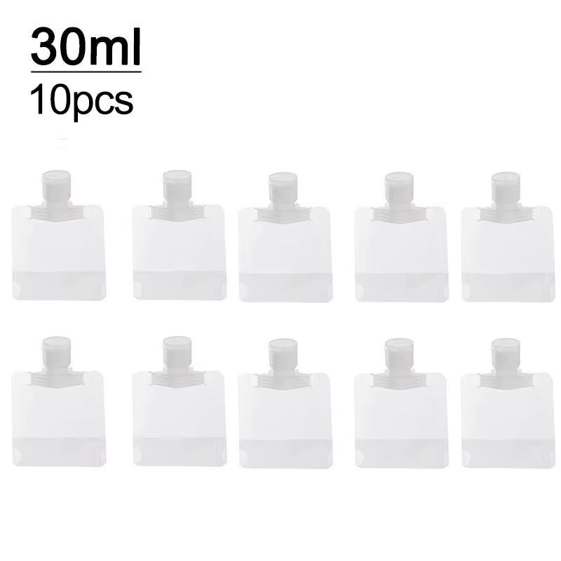 5-Piece Refillable Travel Bottle Set – 30ml, 50ml & 100ml Cosmetic Liquid Containers – Travel Bottles & Containers from Comfy Lifestyle