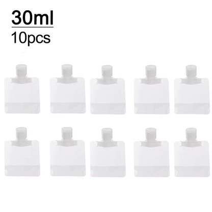 5-Piece Refillable Travel Bottle Set – 30ml, 50ml & 100ml Cosmetic Liquid Containers – Travel Bottles & Containers from Comfy Lifestyle