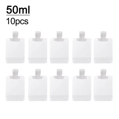 5-Piece Refillable Travel Bottle Set – 30ml, 50ml & 100ml Cosmetic Liquid Containers – Travel Bottles & Containers from Comfy Lifestyle
