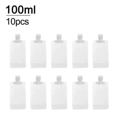 5-Piece Refillable Travel Bottle Set – 30ml, 50ml & 100ml Cosmetic Liquid Containers – Travel Bottles & Containers from Comfy Lifestyle