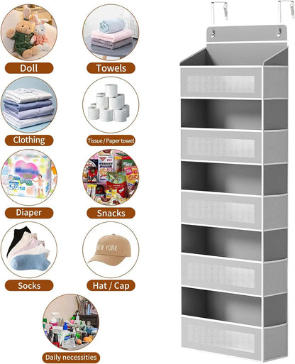 5-Tier Over Door Storage Organizer – 15 Pockets, Holds Up to 44 lbs – Household Storage Caddies from Comfy Lifestyle