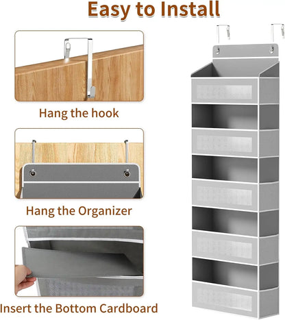5-Tier Over Door Storage Organizer – 15 Pockets, Holds Up to 44 lbs – Household Storage Caddies from Comfy Lifestyle