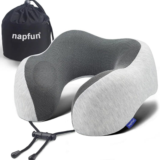 Comfort Travel Neck Pillow – 100% Pure Airplane Support Pillow