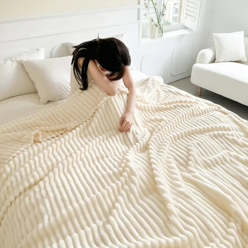 Solid Color Throw Blanket – Soft, Lightweight, All-Season Comfort – Throw Blankets from Comfy Lifestyle