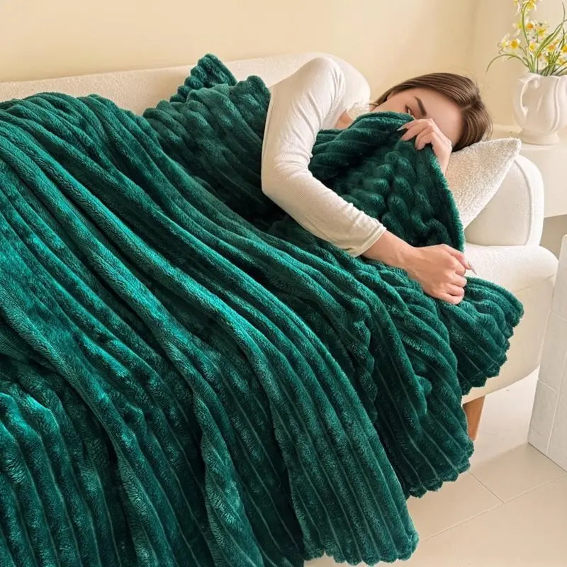 Solid Color Throw Blanket – Soft, Lightweight, All-Season Comfort – Throw Blankets from Comfy Lifestyle