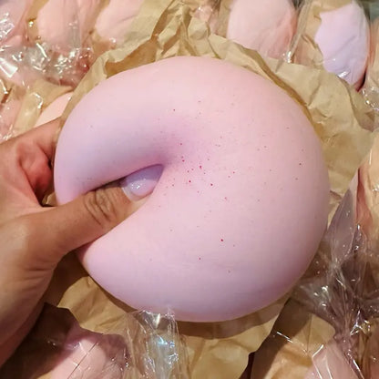 Pink Sugar Bun Slow-Rise Squishy - Dual-Texture Scented Stress Relief Fidget Toy – Sensory Toys from Comfy Lifestyle