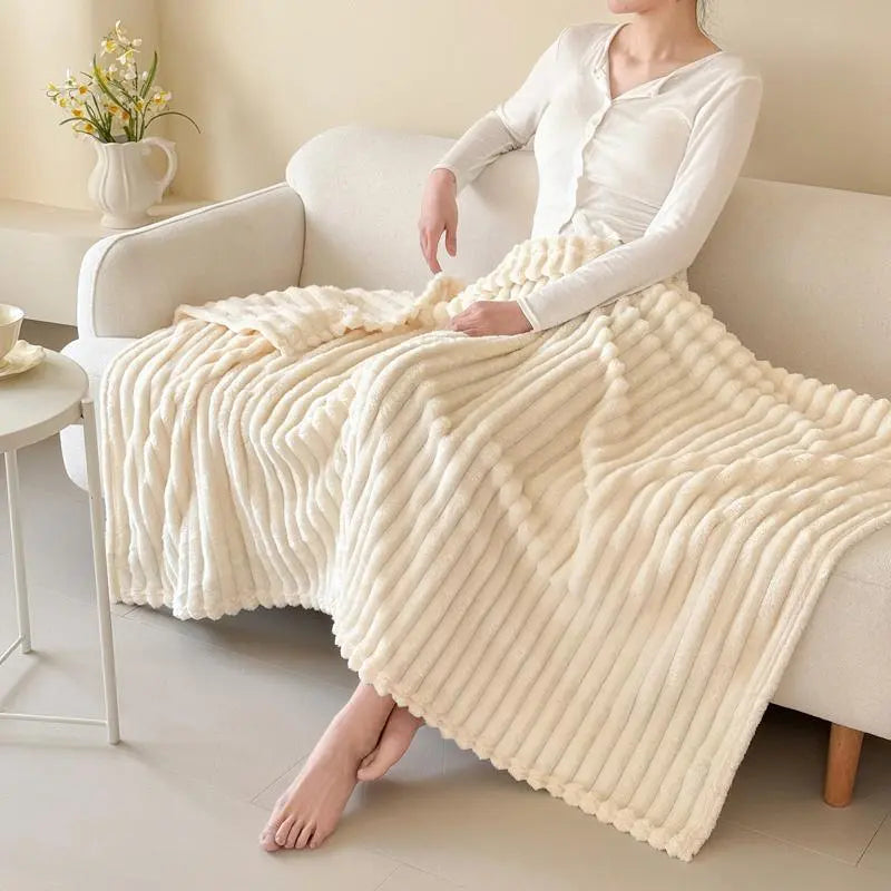 Solid Color Throw Blanket – Soft, Lightweight, All-Season Comfort – Throw Blankets from Comfy Lifestyle