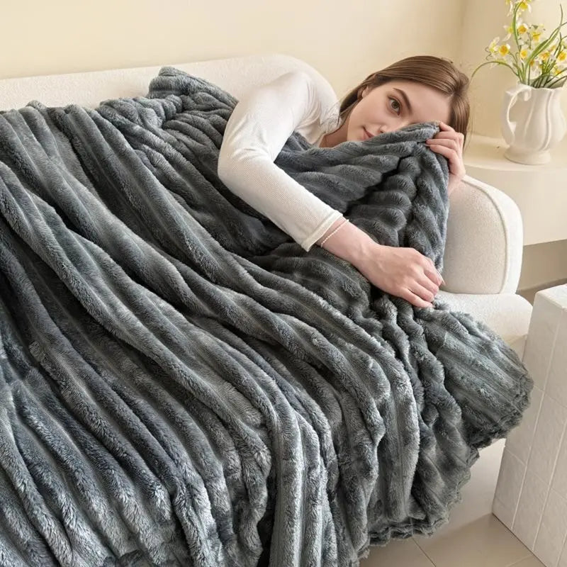 Solid Color Throw Blanket – Soft, Lightweight, All-Season Comfort – Throw Blankets from Comfy Lifestyle