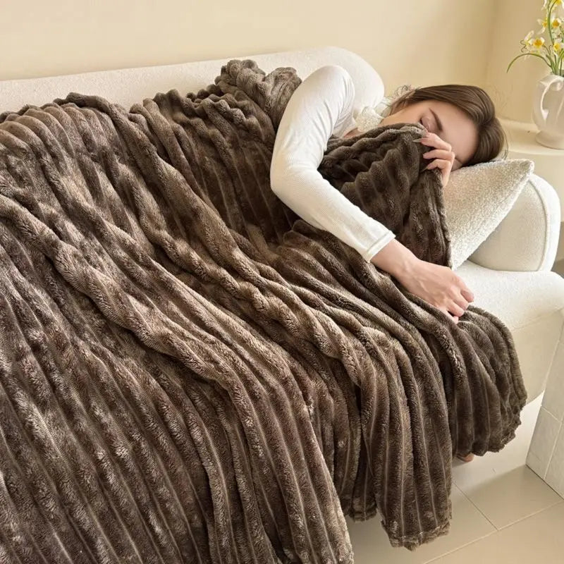 Solid Color Throw Blanket – Soft, Lightweight, All-Season Comfort – Throw Blankets from Comfy Lifestyle