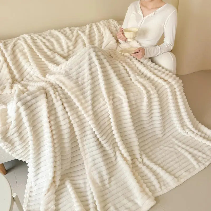Solid Color Throw Blanket – Soft, Lightweight, All-Season Comfort – Throw Blankets from Comfy Lifestyle