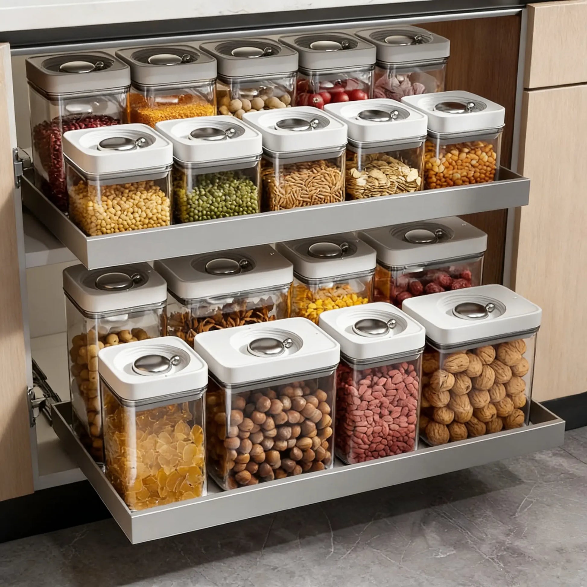 Airtight Food Storage Container Set – Stackable, BPA-Free, Leak-Proof with Lids – Food Storage Containers from Comfy Lifestyle