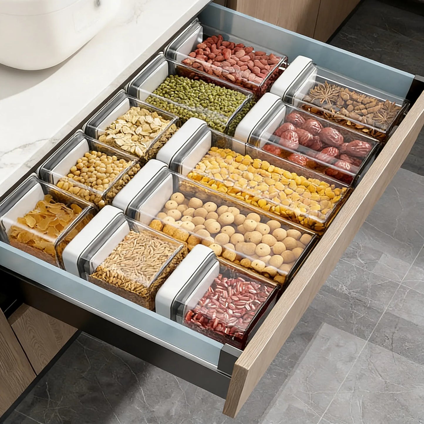 Airtight Food Storage Container Set – Stackable, BPA-Free, Leak-Proof with Lids – Food Storage Containers from Comfy Lifestyle