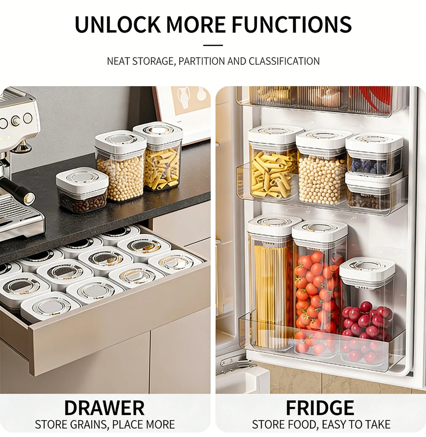 Airtight Food Storage Container Set – Stackable, BPA-Free, Leak-Proof with Lids – Food Storage Containers from Comfy Lifestyle
