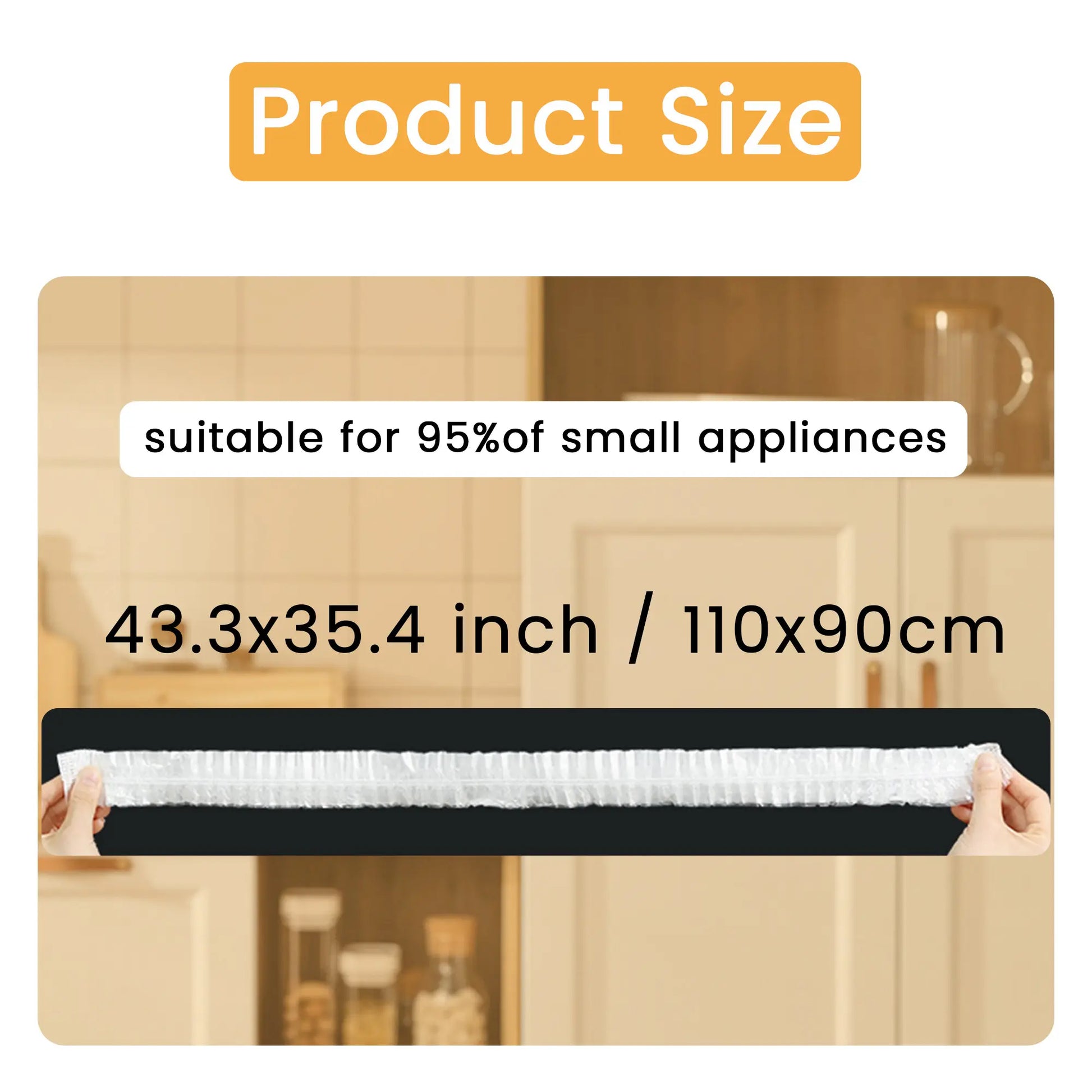 Clear Disposable Appliance Covers Set (30) – Dust & Smoke Protection – Household Appliance Accessories from Comfy Lifestyle