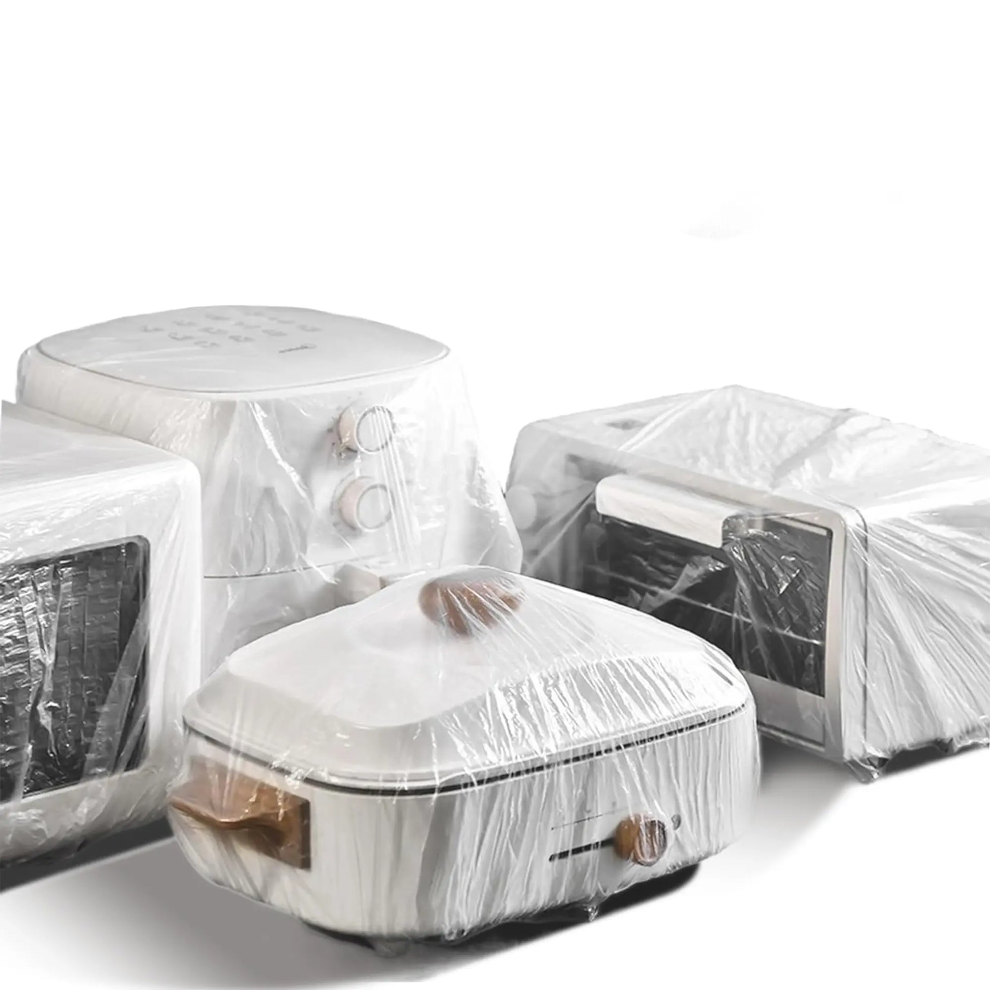 Clear Disposable Appliance Covers Set (30) – Dust & Smoke Protection – Household Appliance Accessories from Comfy Lifestyle