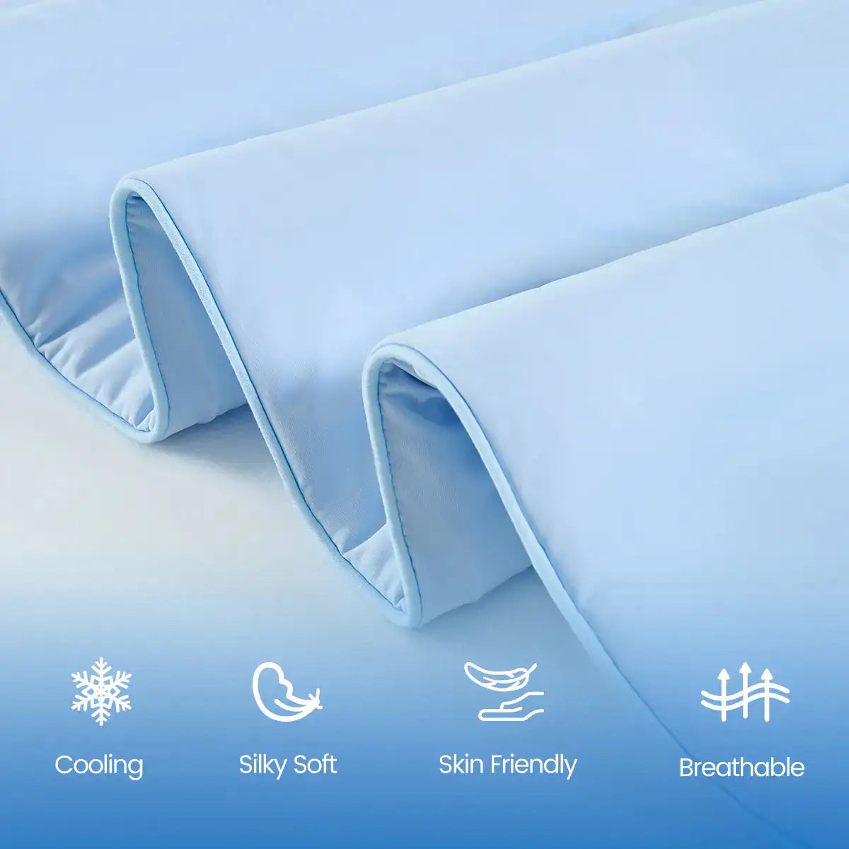 Cold Touch Double-Sided Cooling Comforter - Lightweight Cooling Blanket for Hot Sleepers – Quilts & Comforters from Comfy Lifestyle