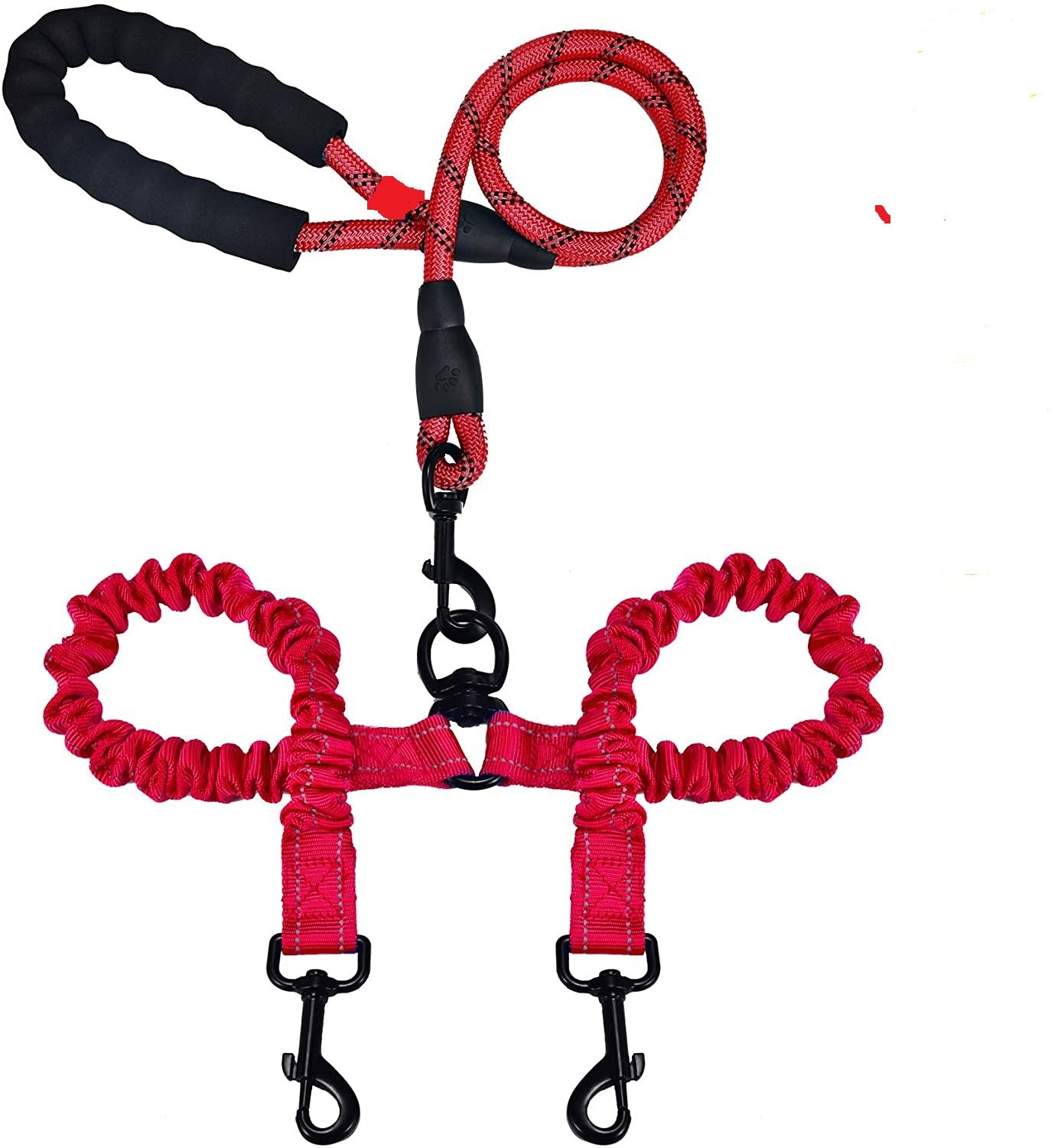 Dual Head Pet Leash Explosion-Resistant with Illuminating Features – from Comfy Lifestyle