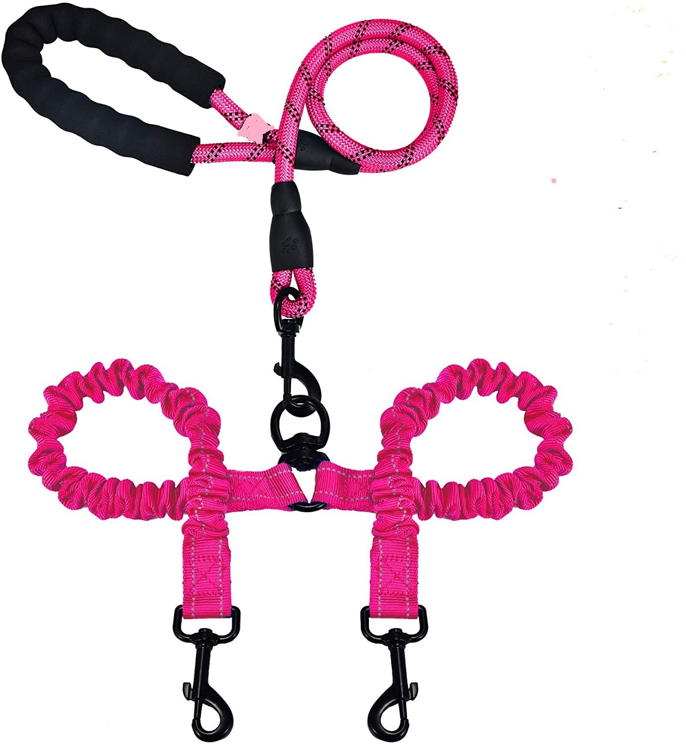 Dual Head Pet Leash Explosion-Resistant with Illuminating Features – from Comfy Lifestyle