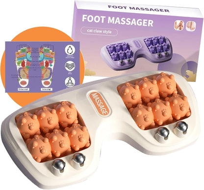 Foot Massage Roller – Cat Claw Reflexology Tool for Muscle Relief – Manual Massage Tools from Comfy Lifestyle