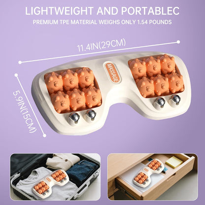 Foot Massage Roller – Cat Claw Reflexology Tool for Muscle Relief – Manual Massage Tools from Comfy Lifestyle