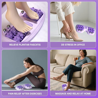 Foot Massage Roller – Cat Claw Reflexology Tool for Muscle Relief – Manual Massage Tools from Comfy Lifestyle