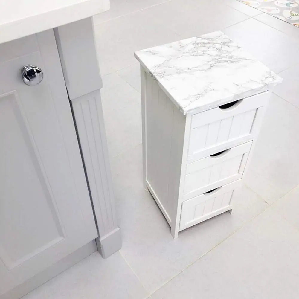 Glossy Marble Contact Paper – Peel & Stick Marble Wallpaper for Countertops & Furniture – Drawer & Shelf Liners from Comfy Lifestyle