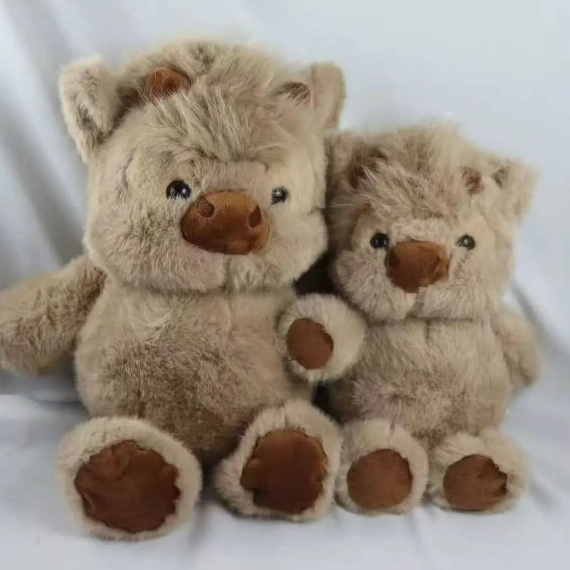 Highland Cow Plush Toy – Soft, Cuddly Stuffed Animal (It Runs!) – Stuffed Animals from Comfy Lifestyle
