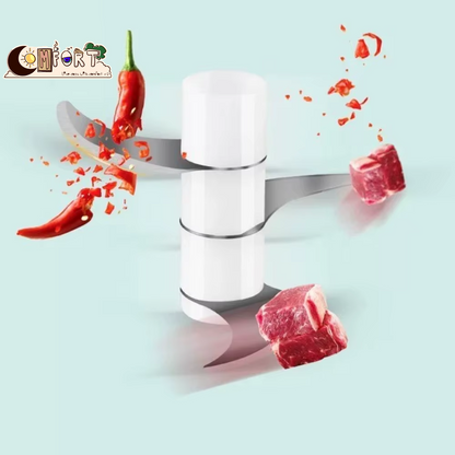 Mini Electric Food Chopper & Processor – Multifunction, USB Rechargeable Garlic, Vegetable & Meat Processor – from Comfy Lifestyle