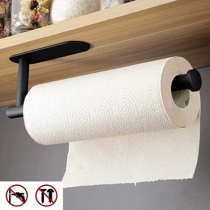 No Drill Paper Towel Holder – Strong Adhesive, Wall Mounted – Paper Towel Holders from Comfy Lifestyle