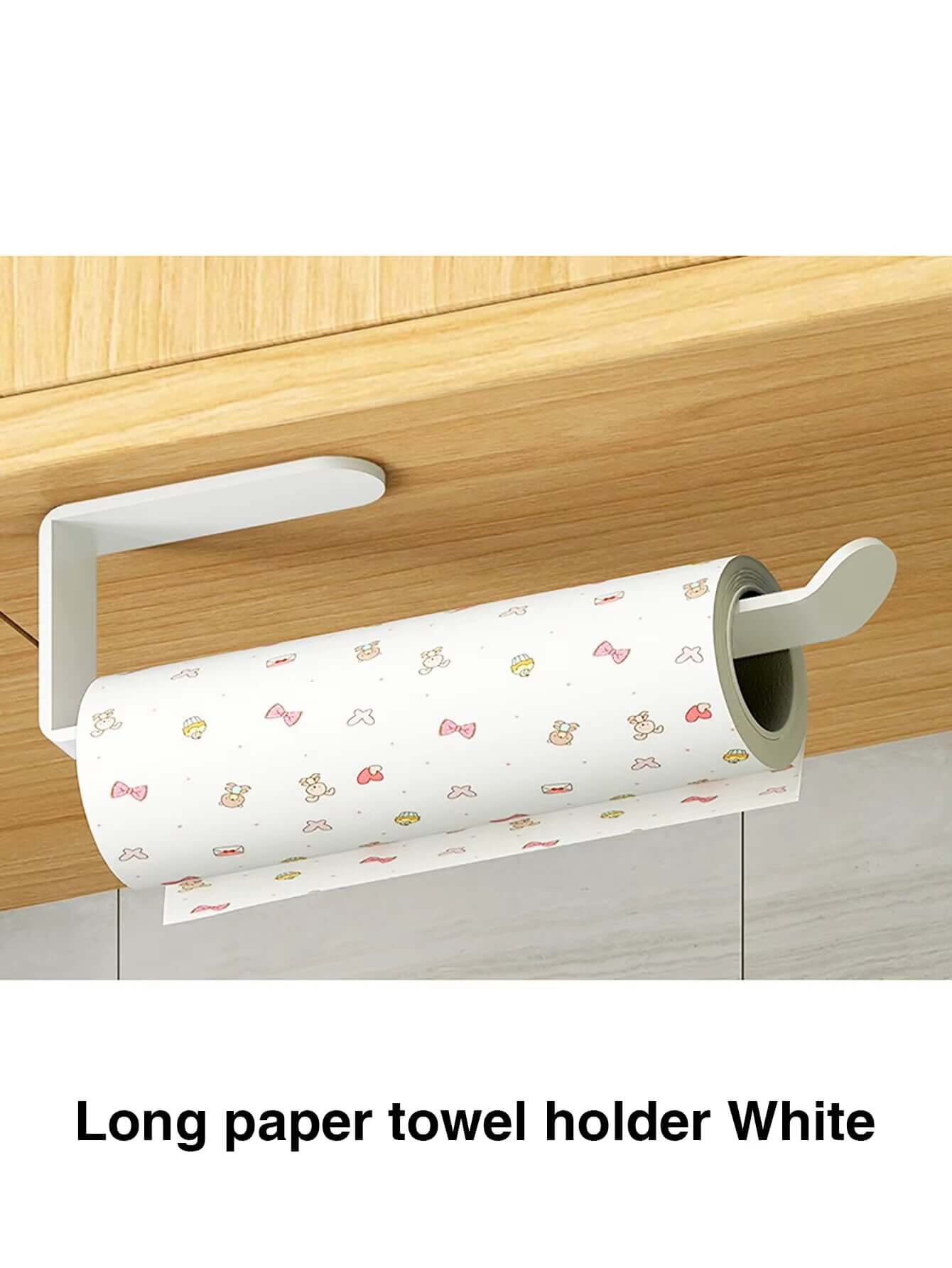 No Drill Paper Towel Holder – Strong Adhesive, Wall Mounted – Paper Towel Holders from Comfy Lifestyle