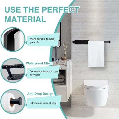 No Drill Paper Towel Holder – Strong Adhesive, Wall Mounted – Paper Towel Holders from Comfy Lifestyle