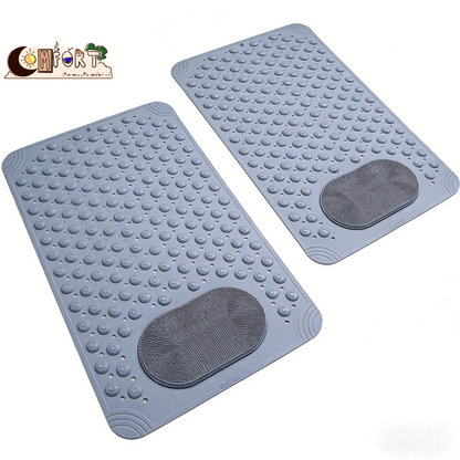 Non Slip Shower Mat for Bathtub, Foot Massage Bath Mat with Drainage – from Comfy Lifestyle