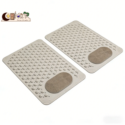 Non Slip Shower Mat for Bathtub, Foot Massage Bath Mat with Drainage – from Comfy Lifestyle