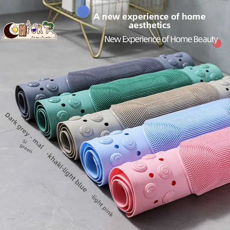 Non Slip Shower Mat for Bathtub, Foot Massage Bath Mat with Drainage – from Comfy Lifestyle