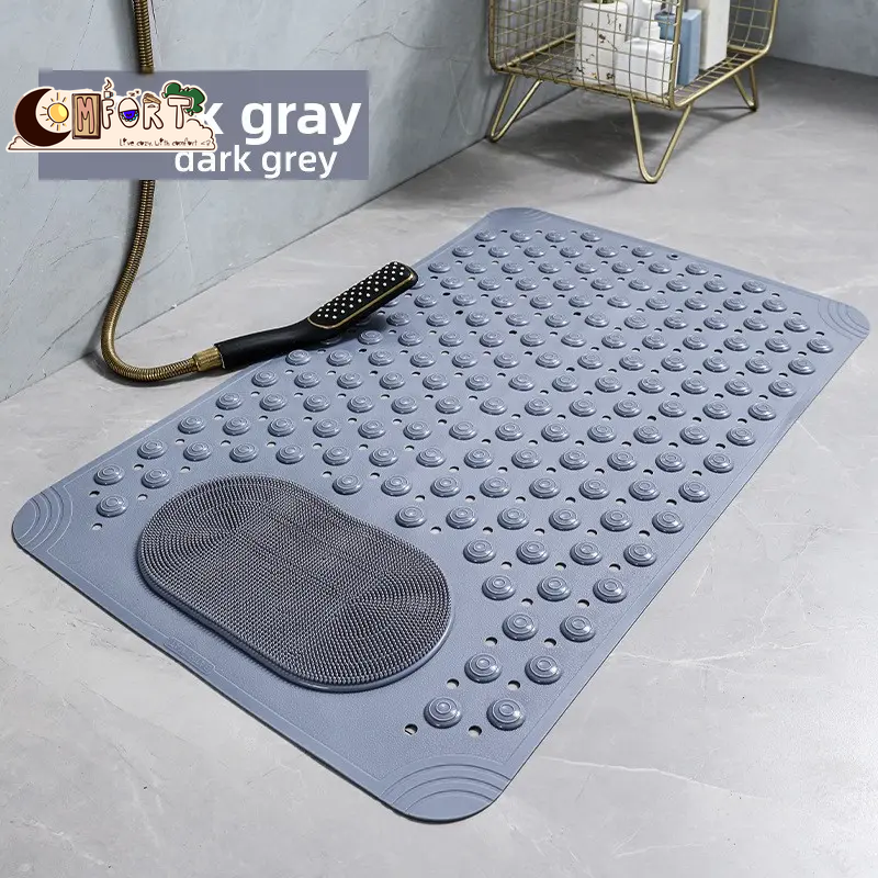 Non Slip Shower Mat for Bathtub, Foot Massage Bath Mat with Drainage – from Comfy Lifestyle