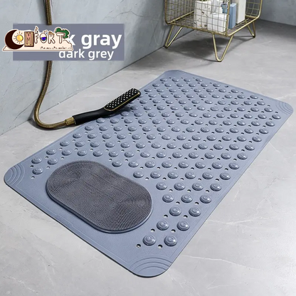 Non Slip Shower Mat for Bathtub, Foot Massage Bath Mat with Drainage – from Comfy Lifestyle