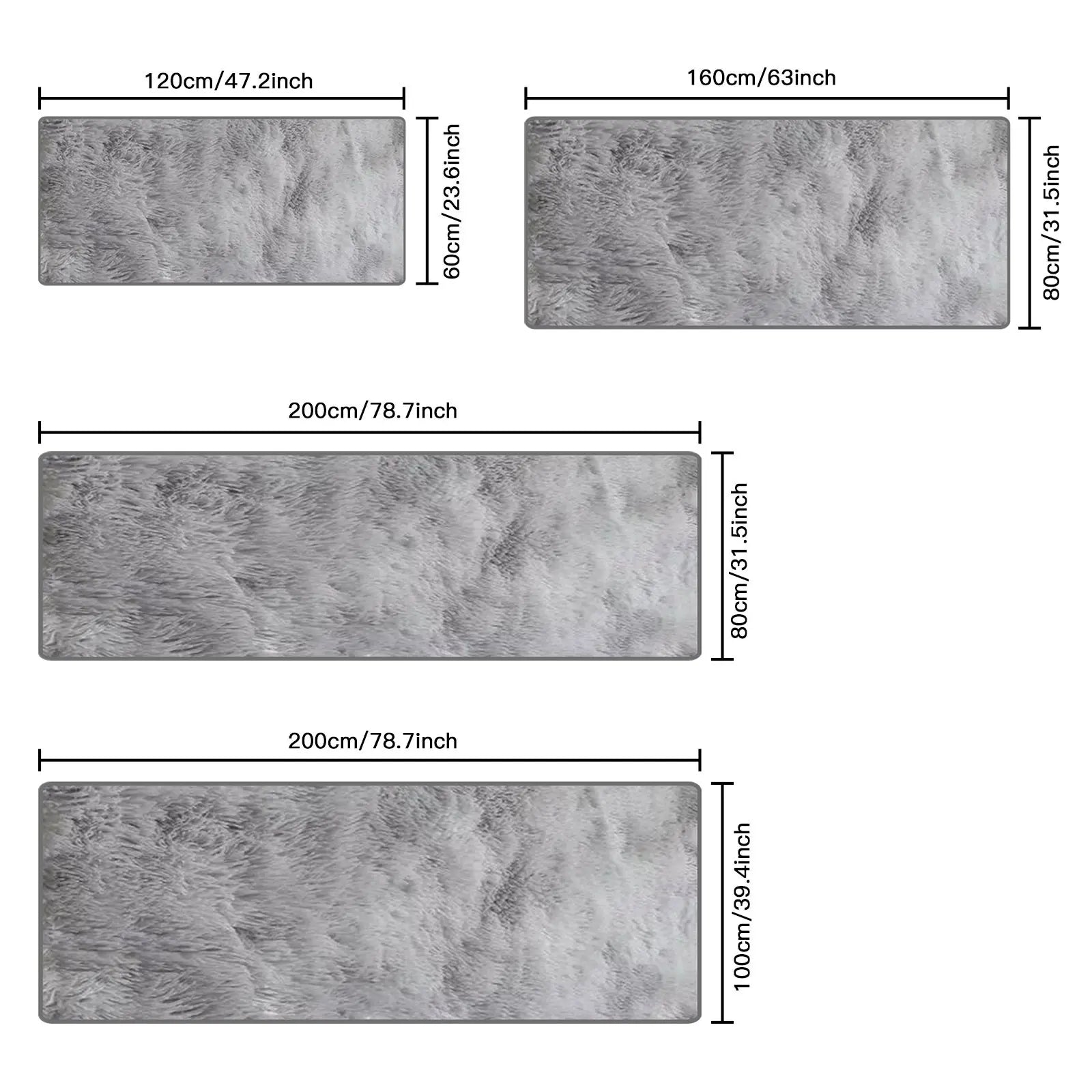 Nordic Style Soft Area Rug – Plush Wool-Style Floor Mat for Bedroom & Living Room – Rugs from Comfy Lifestyle