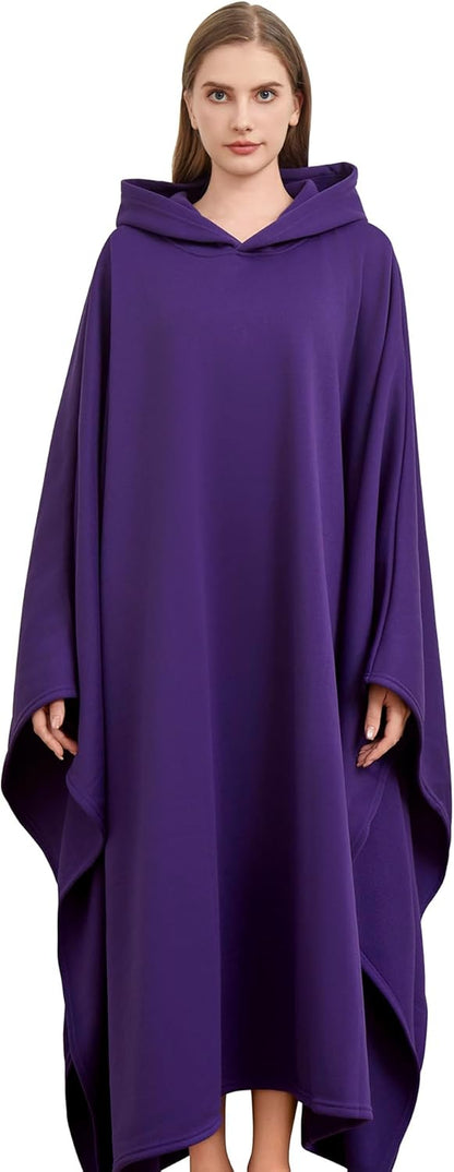 Oversized Blanket Hoodie – Loose Calming Cloak Sweatshirt, Unisex One Size – Hoodies from Comfy Lifestyle