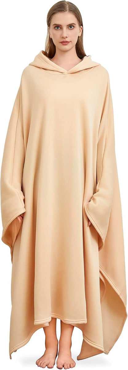 Oversized Blanket Hoodie – Loose Calming Cloak Sweatshirt, Unisex One Size – Hoodies from Comfy Lifestyle