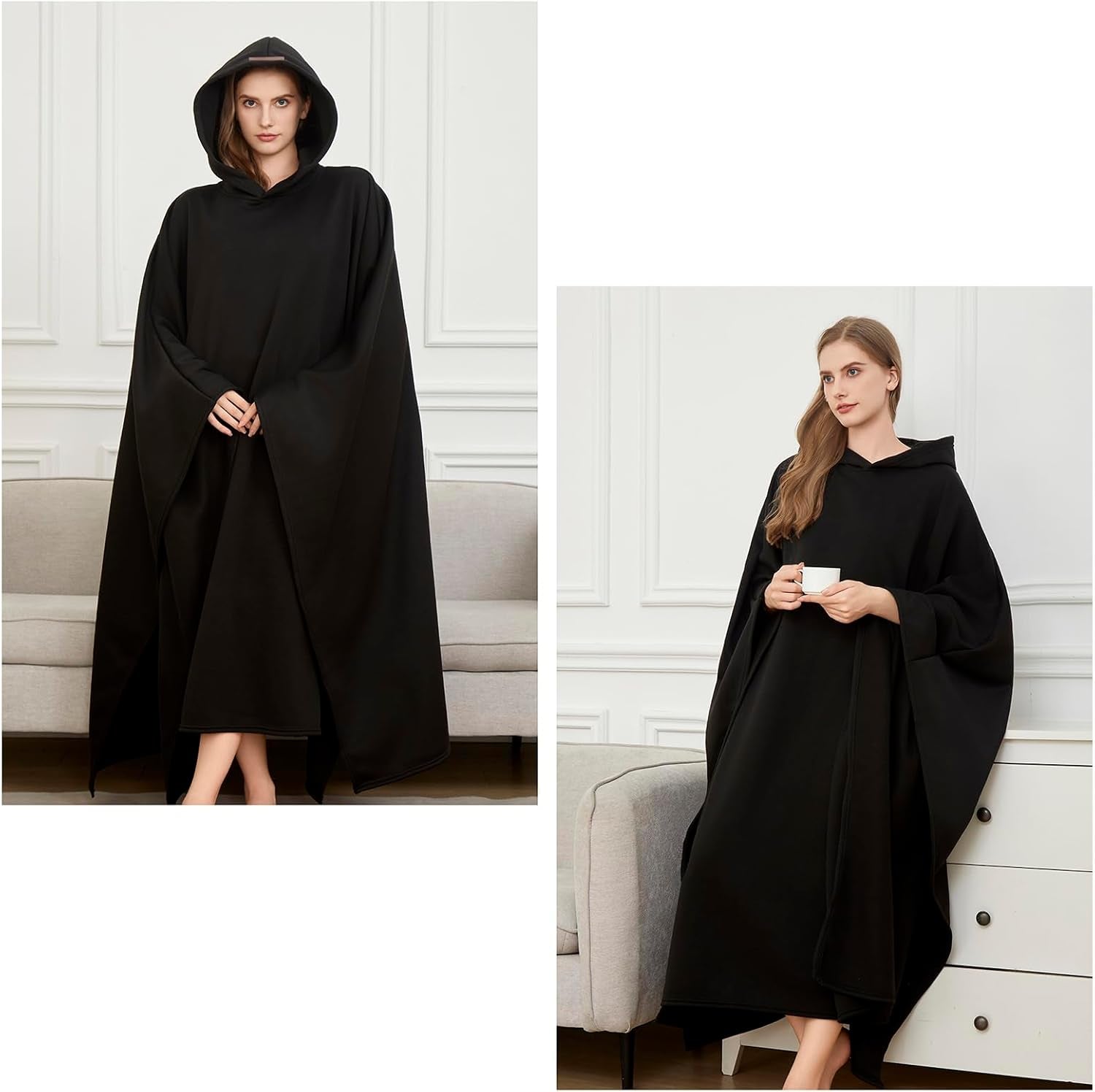 Oversized Blanket Hoodie – Loose Calming Cloak Sweatshirt, Unisex One Size – Hoodies from Comfy Lifestyle